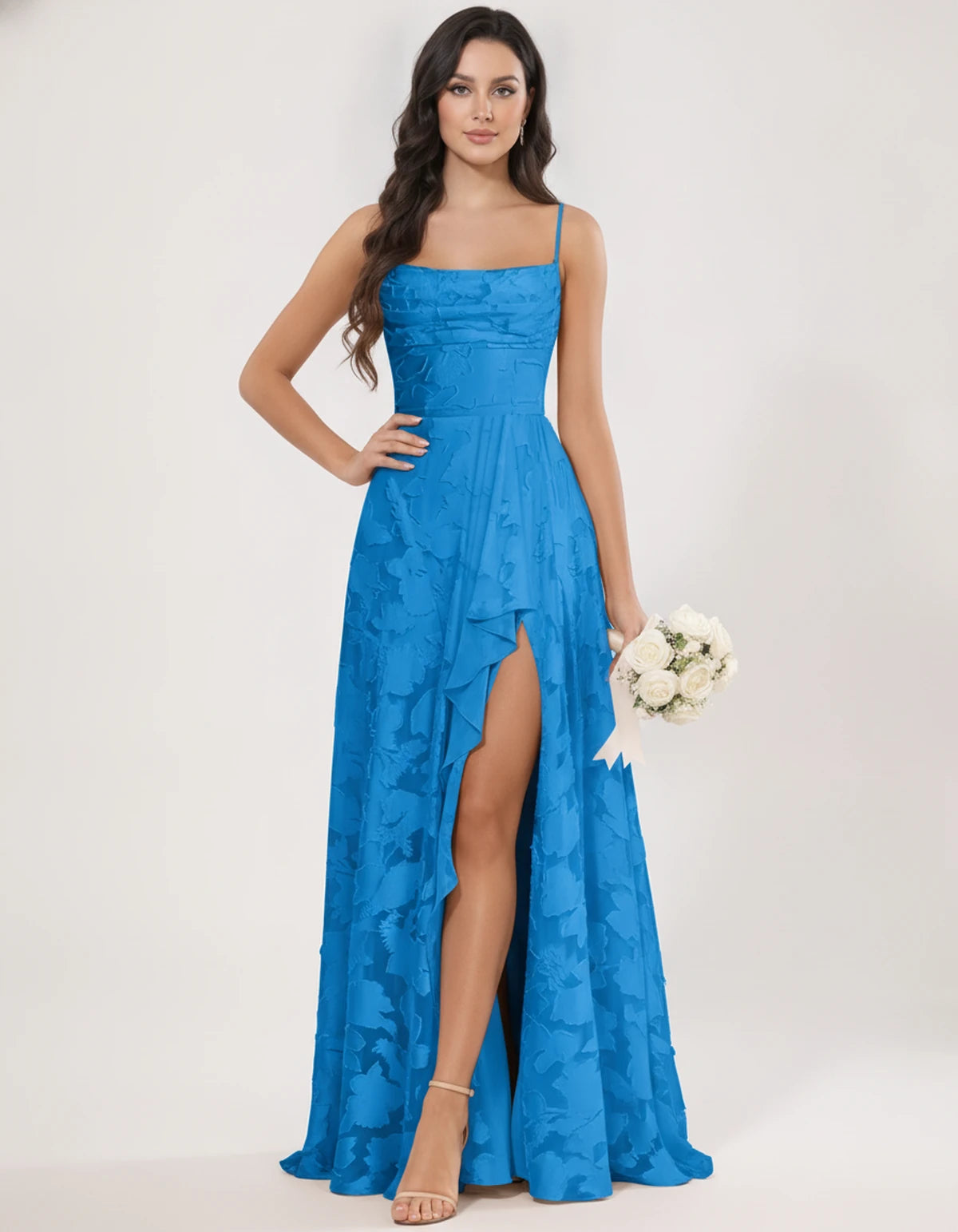 Freesia Maxi Dress — Blue | SKU: SD-59435-blue-2,SD-59435-blue-4,SD-59435-blue-6,SD-59435-blue-8,SD-59435-blue-10,SD-59435-blue-12,SD-59435-blue-14,SD-59435-blue-16,SD-59435-blue-16W,SD-59435-blue-18W,SD-59435-blue-20W