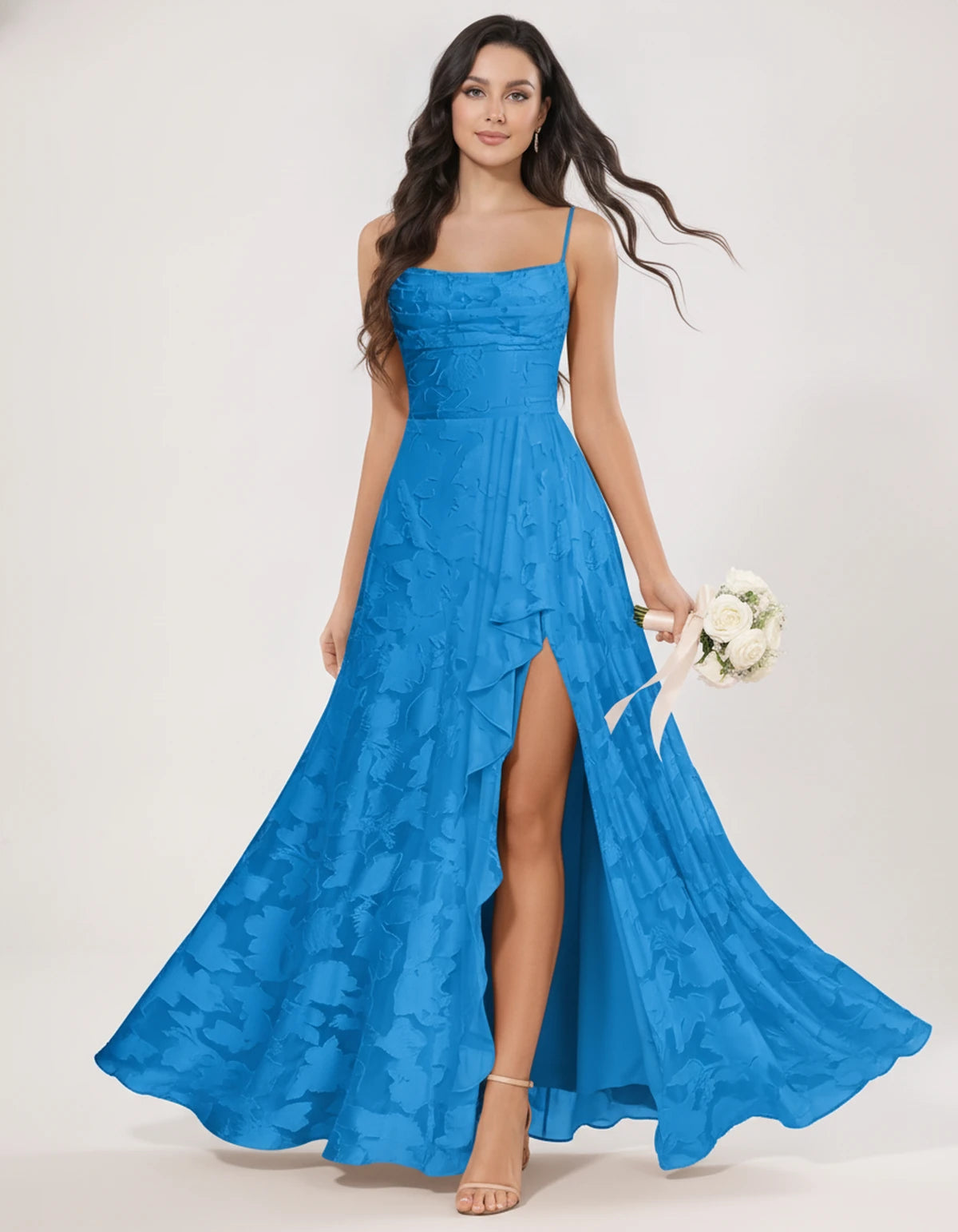 Freesia Maxi Dress — Blue | SKU: SD-59435-blue-2,SD-59435-blue-4,SD-59435-blue-6,SD-59435-blue-8,SD-59435-blue-10,SD-59435-blue-12,SD-59435-blue-14,SD-59435-blue-16,SD-59435-blue-16W,SD-59435-blue-18W,SD-59435-blue-20W