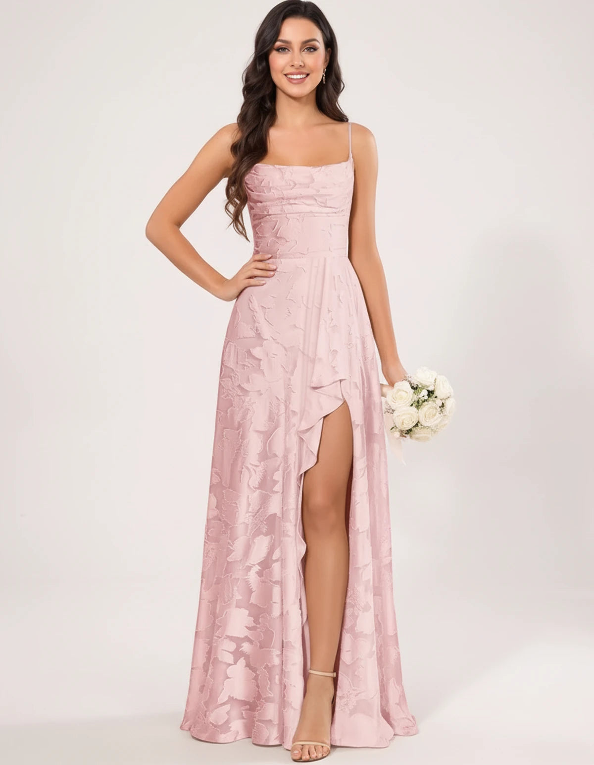 Freesia Maxi Dress — Blush | SKU: SD-59435-blush-2,SD-59435-blush-4,SD-59435-blush-6,SD-59435-blush-8,SD-59435-blush-10,SD-59435-blush-12,SD-59435-blush-14,SD-59435-blush-16,SD-59435-blush-16W,SD-59435-blush-18W,SD-59435-blush-20W