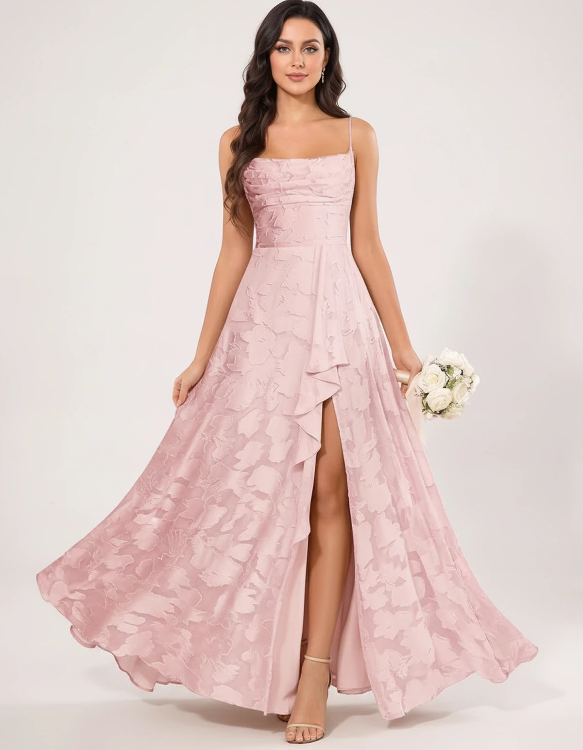 Freesia Maxi Dress — Blush | SKU: SD-59435-blush-2,SD-59435-blush-4,SD-59435-blush-6,SD-59435-blush-8,SD-59435-blush-10,SD-59435-blush-12,SD-59435-blush-14,SD-59435-blush-16,SD-59435-blush-16W,SD-59435-blush-18W,SD-59435-blush-20W