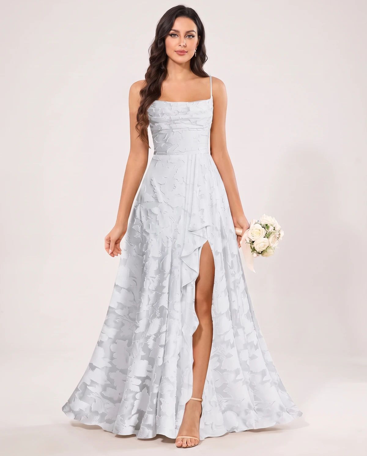 Freesia Maxi Dress — White