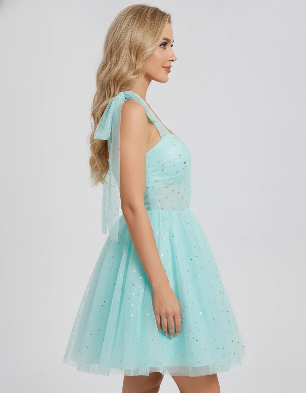 Galatea Mini Dress — Light Blue | SKU: SD-88413-lightblue-2,SD-88413-lightblue-4,SD-88413-lightblue-6,SD-88413-lightblue-8,SD-88413-lightblue-10,SD-88413-lightblue-12,SD-88413-lightblue-14,SD-88413-lightblue-14W,SD-88413-lightblue-16,SD-88413-lightblue-16W,SD-88413-lightblue-18,SD-88413-lightblue-20