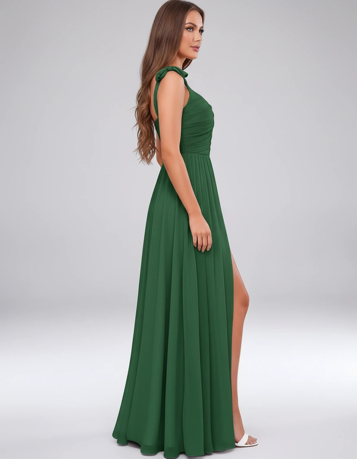 Genevra Maxi Dress — Emerald | SKU: SD-65630-emerald-2,SD-65630-emerald-4,SD-65630-emerald-6,SD-65630-emerald-8,SD-65630-emerald-10,SD-65630-emerald-12,SD-65630-emerald-14,SD-65630-emerald-16,SD-65630-emerald-16W,SD-65630-emerald-18W,SD-65630-emerald-20W,SD-65630-emerald-22W