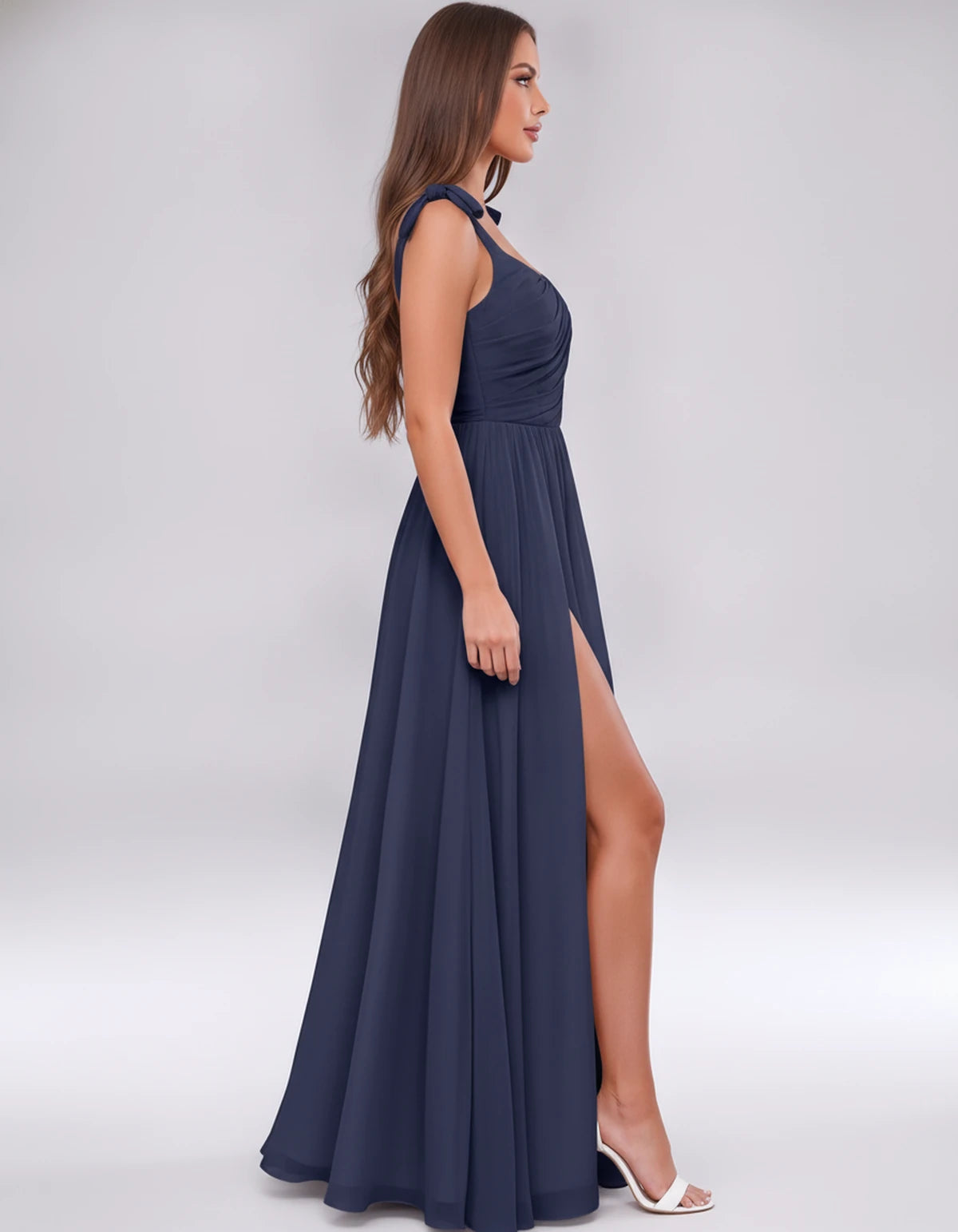 Genevra Maxi Dress — Navy | SKU: SD-65630-navy-2,SD-65630-navy-4,SD-65630-navy-6,SD-65630-navy-8,SD-65630-navy-10,SD-65630-navy-12,SD-65630-navy-14,SD-65630-navy-16,SD-65630-navy-16W,SD-65630-navy-18W,SD-65630-navy-20W,SD-65630-navy-22W