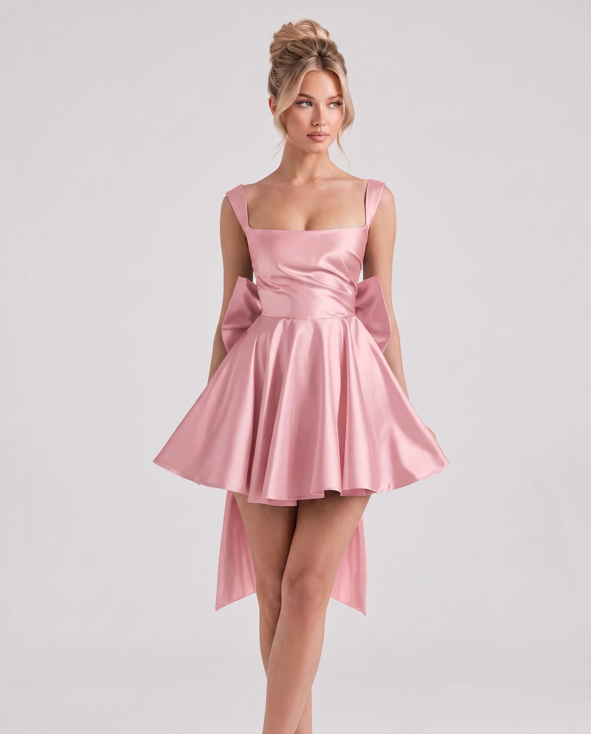 Ginevra Mini Dress — Pink