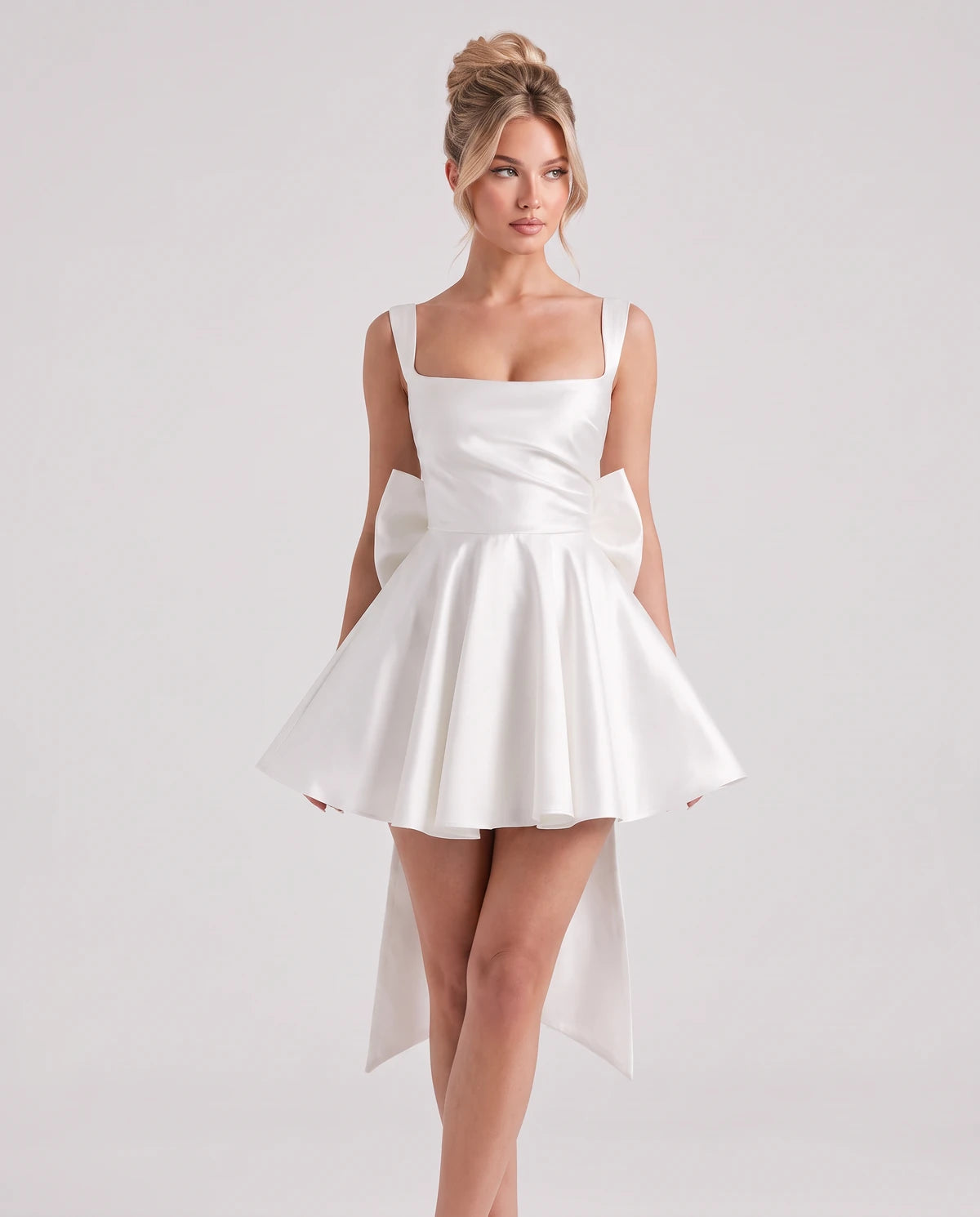 Ginevra Mini Dress — White