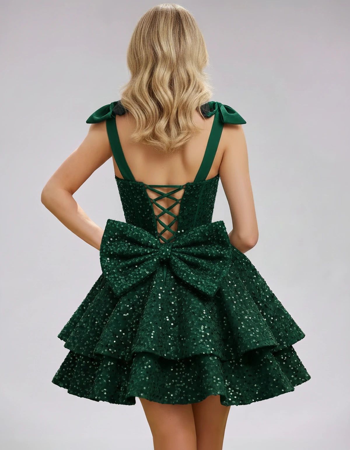 Giverny Mini Dress — Emerald | SKU: SD-38457-emerald-2,SD-38457-emerald-4,SD-38457-emerald-6,SD-38457-emerald-8,SD-38457-emerald-10,SD-38457-emerald-12,SD-38457-emerald-14,SD-38457-emerald-16,SD-38457-emerald-16W,SD-38457-emerald-18W,SD-38457-emerald-20W,SD-38457-emerald-22W