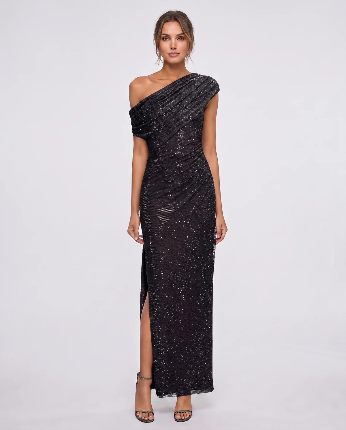 Harmonia Maxi Dress — Black