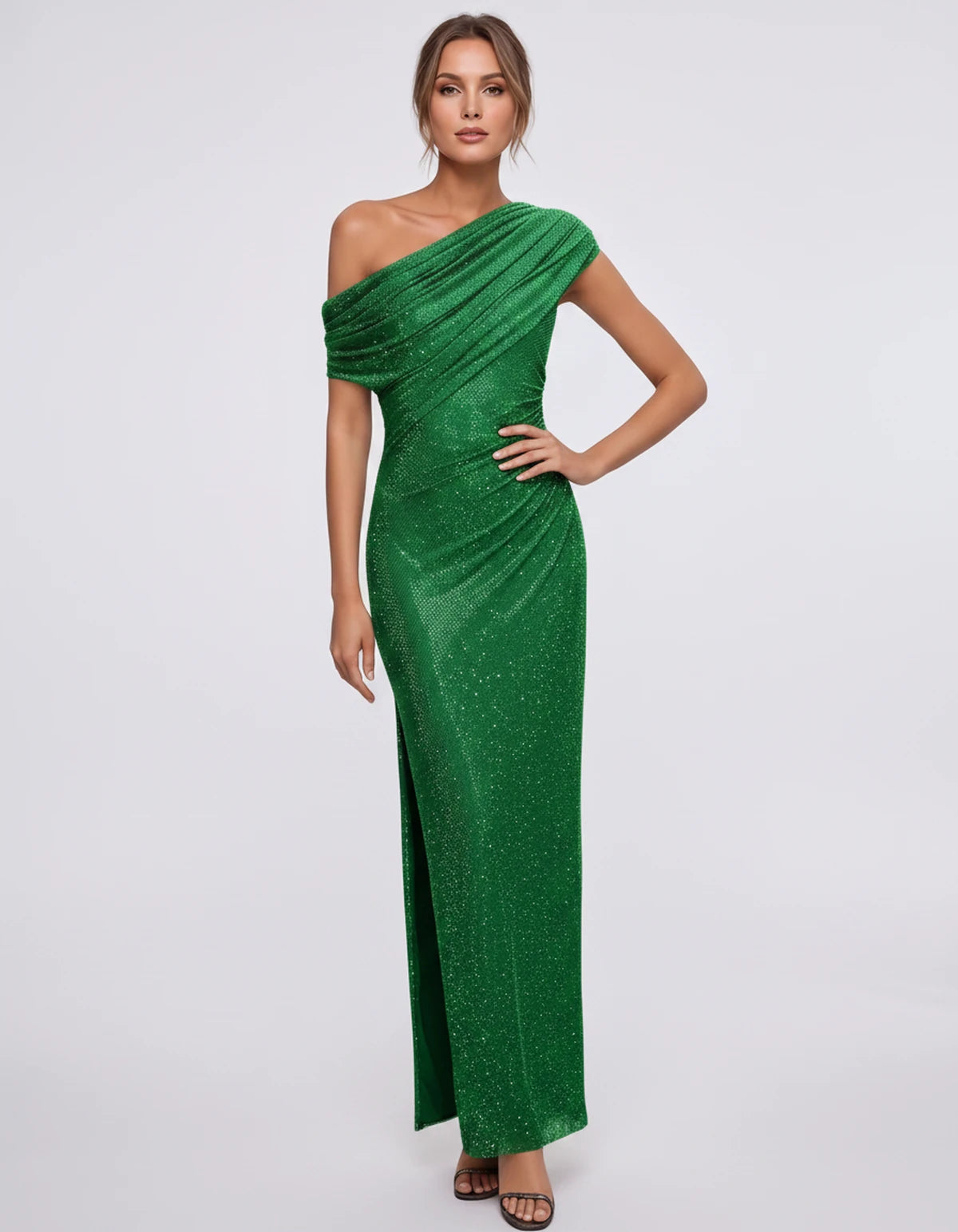 Harmonia Maxi Dress — Green | SKU: SD-04818-green-2,SD-04818-green-4,SD-04818-green-6,SD-04818-green-8,SD-04818-green-10,SD-04818-green-12,SD-04818-green-14,SD-04818-green-14W,SD-04818-green-16,SD-04818-green-16W,SD-04818-green-18W,SD-04818-green-20W