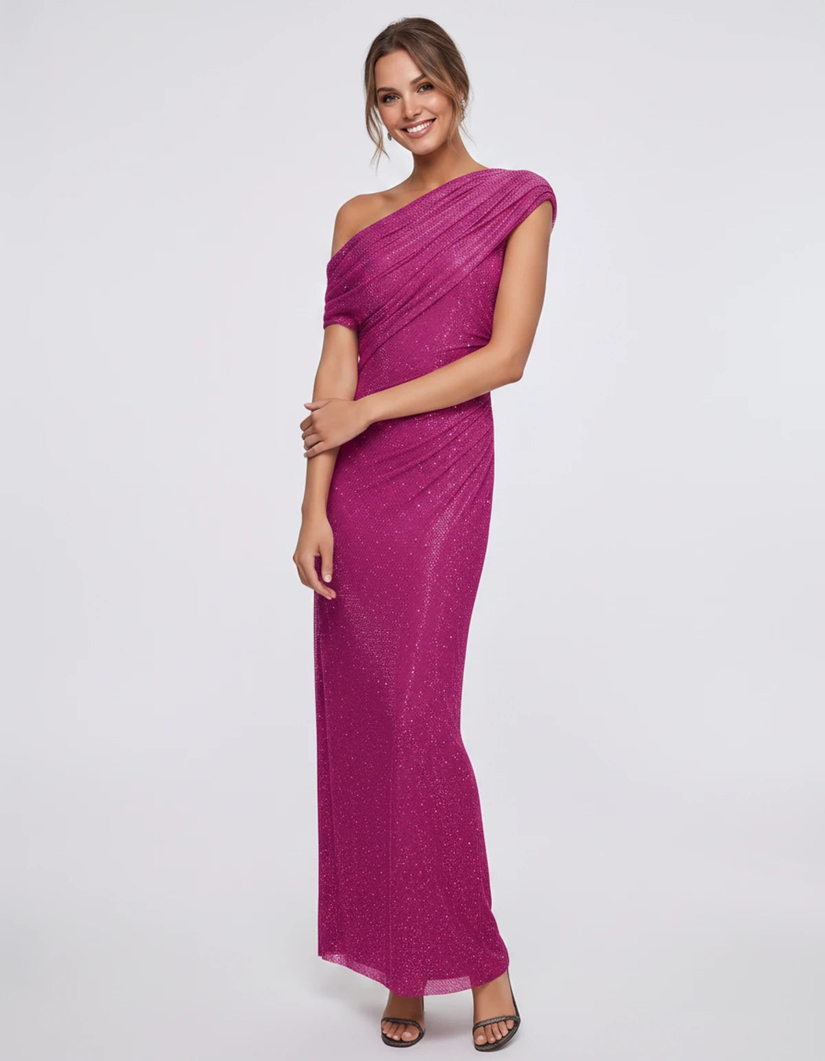 Harmonia Maxi Dress — Hot Pink | SKU: SD-04818-hotpink-2,SD-04818-hotpink-4,SD-04818-hotpink-6,SD-04818-hotpink-8,SD-04818-hotpink-10,SD-04818-hotpink-12,SD-04818-hotpink-14,SD-04818-hotpink-14W,SD-04818-hotpink-16,SD-04818-hotpink-16W,SD-04818-hotpink-18W,SD-04818-hotpink-20W