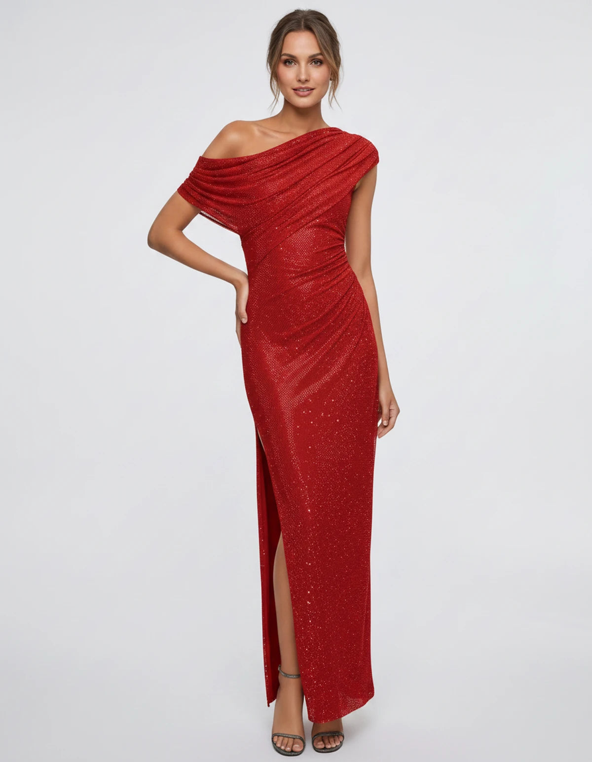 Harmonia Maxi Dress — Red | SKU: SD-04818-red-2,SD-04818-red-4,SD-04818-red-6,SD-04818-red-8,SD-04818-red-10,SD-04818-red-12,SD-04818-red-14,SD-04818-red-14W,SD-04818-red-16,SD-04818-red-16W,SD-04818-red-18W,SD-04818-red-20W