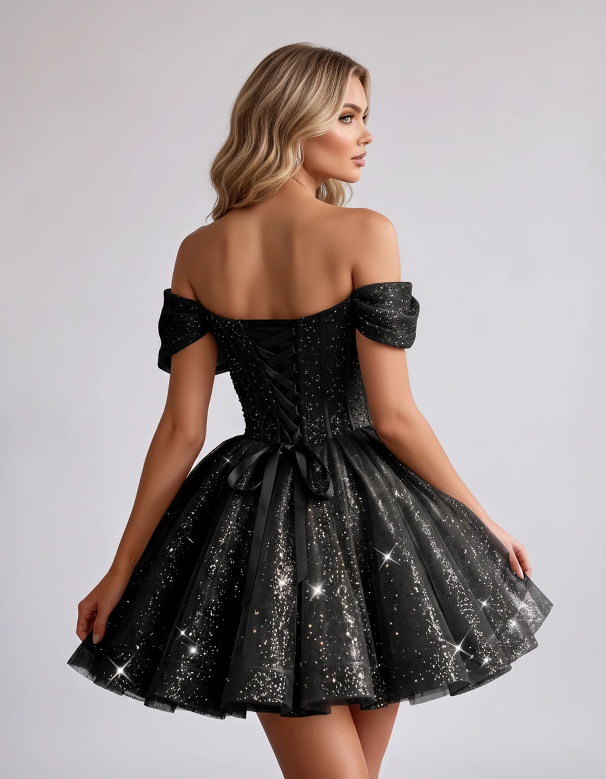 Hazelwood Mini Dress — Black | SKU: SD-12546-black-2,SD-12546-black-4,SD-12546-black-6,SD-12546-black-8,SD-12546-black-10,SD-12546-black-12,SD-12546-black-14,SD-12546-black-16,SD-12546-black-16W,SD-12546-black-18W,SD-12546-black-20W,SD-12546-black-22W
