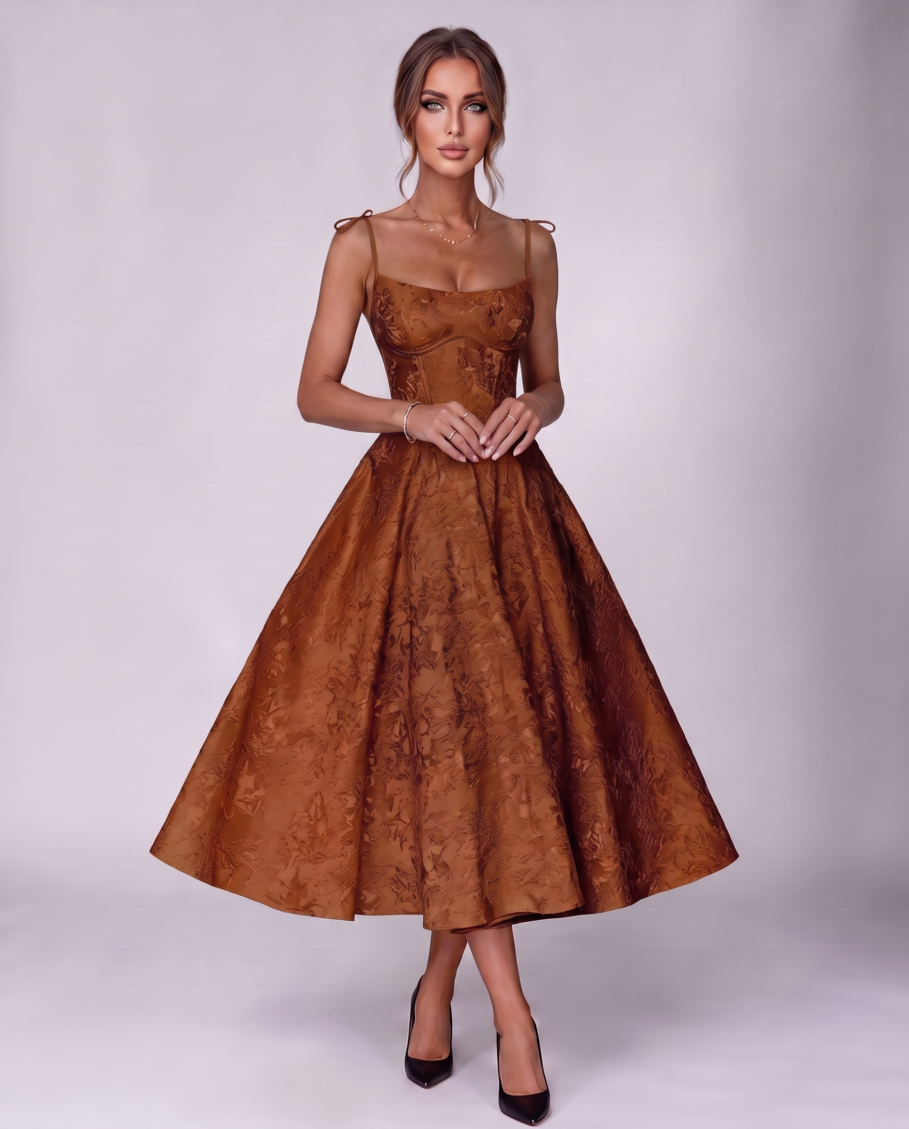 Veloura Midi Dress