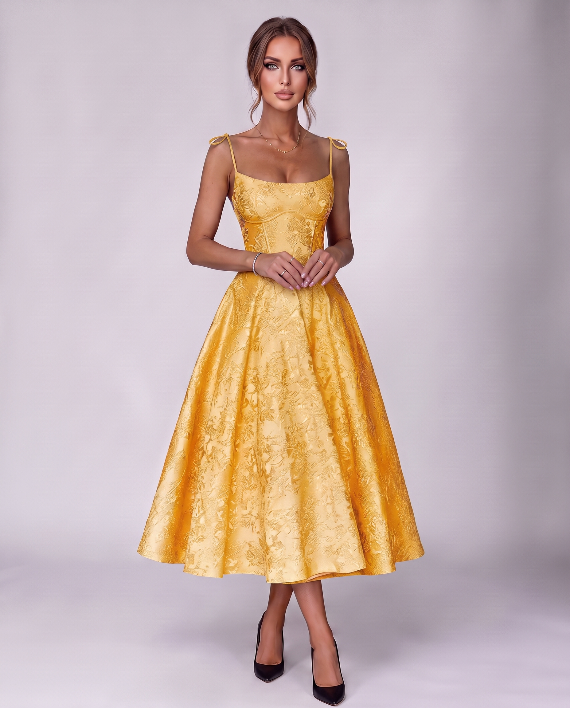 Veloura Midi Dress