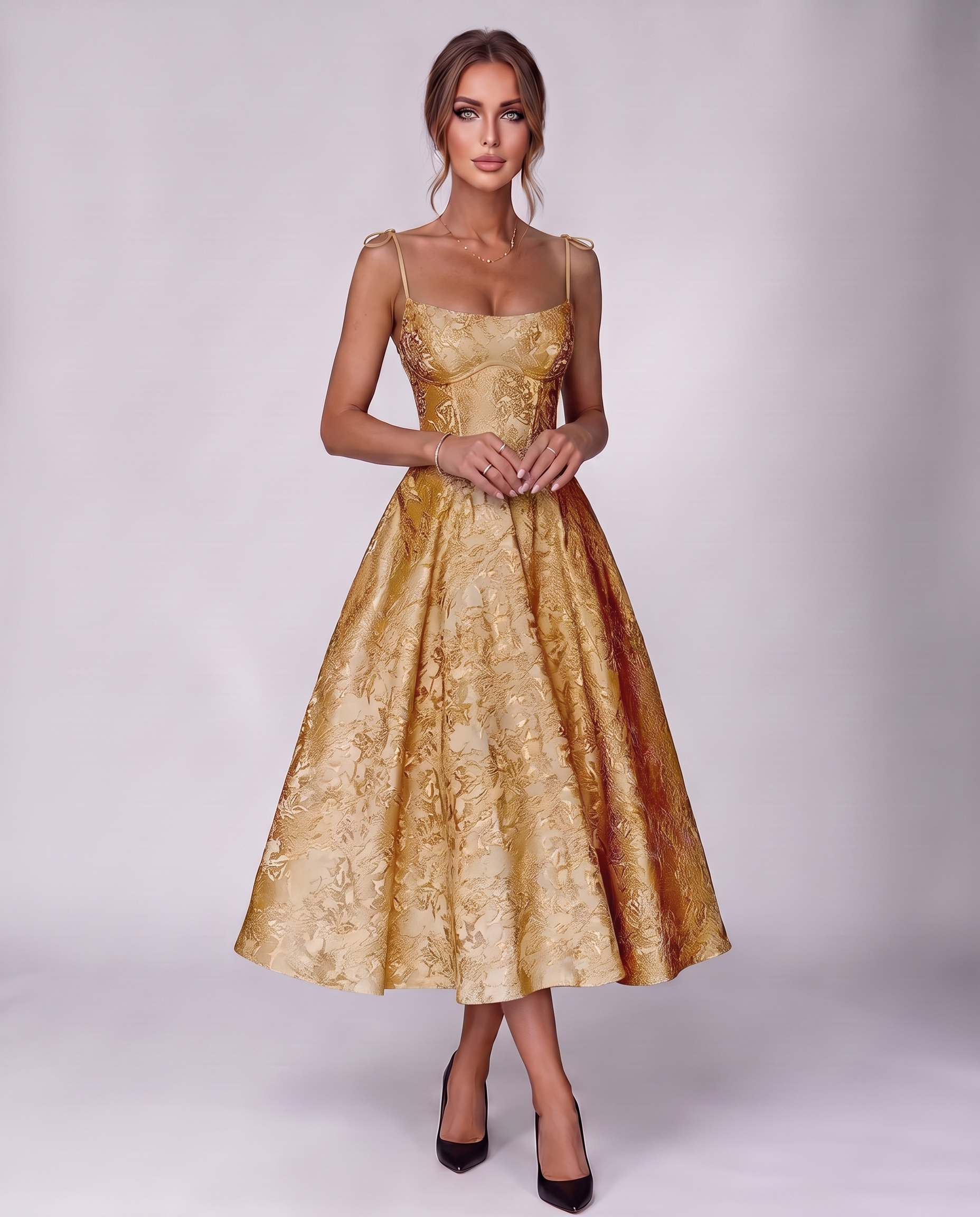 Veloura Midi Dress