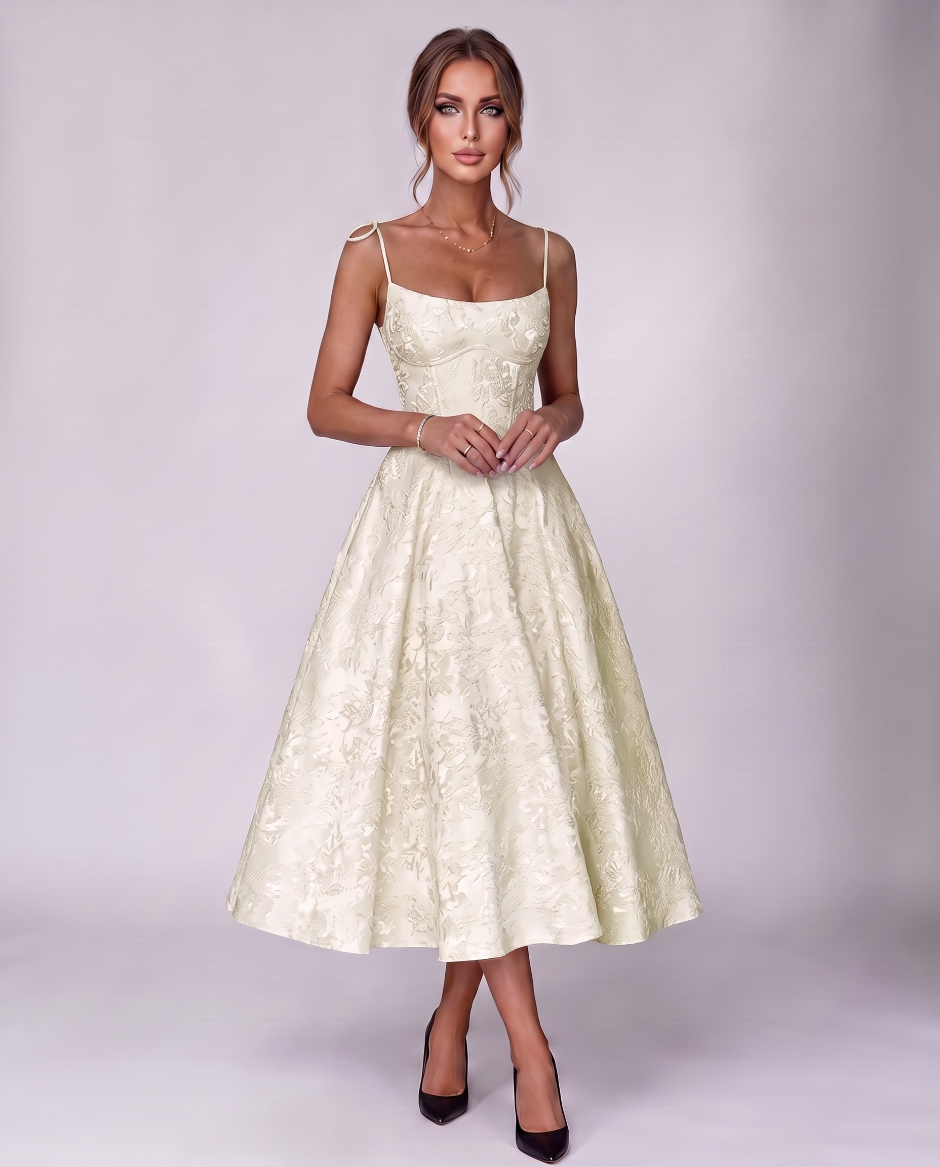 Veloura Midi Dress