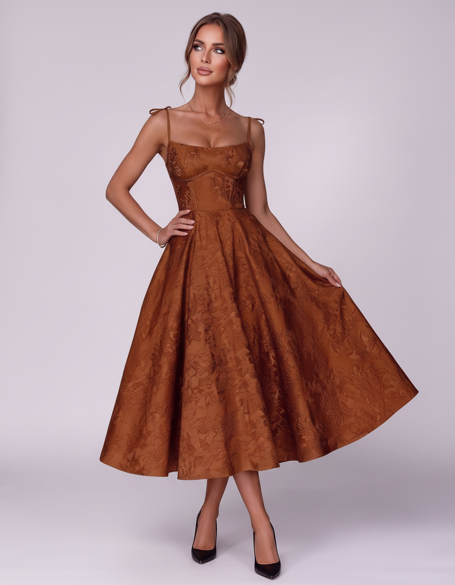 Veloura Midi Dress