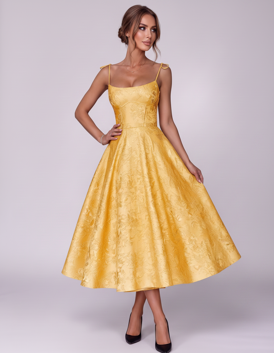 Veloura Midi Dress