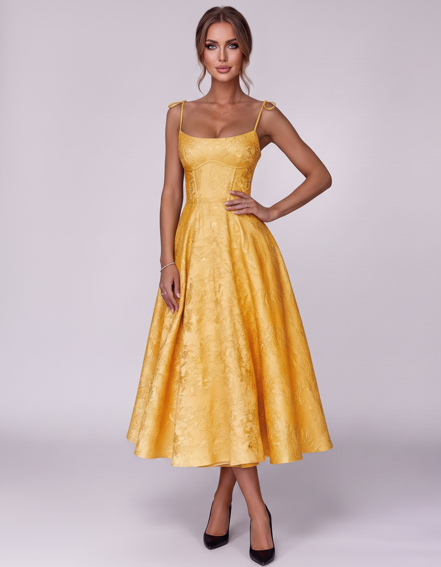 Veloura Midi Dress