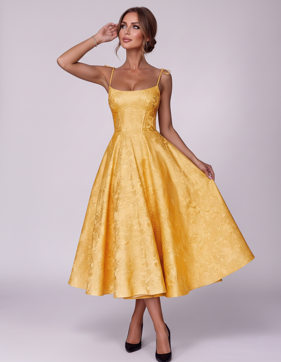 Veloura Midi Dress