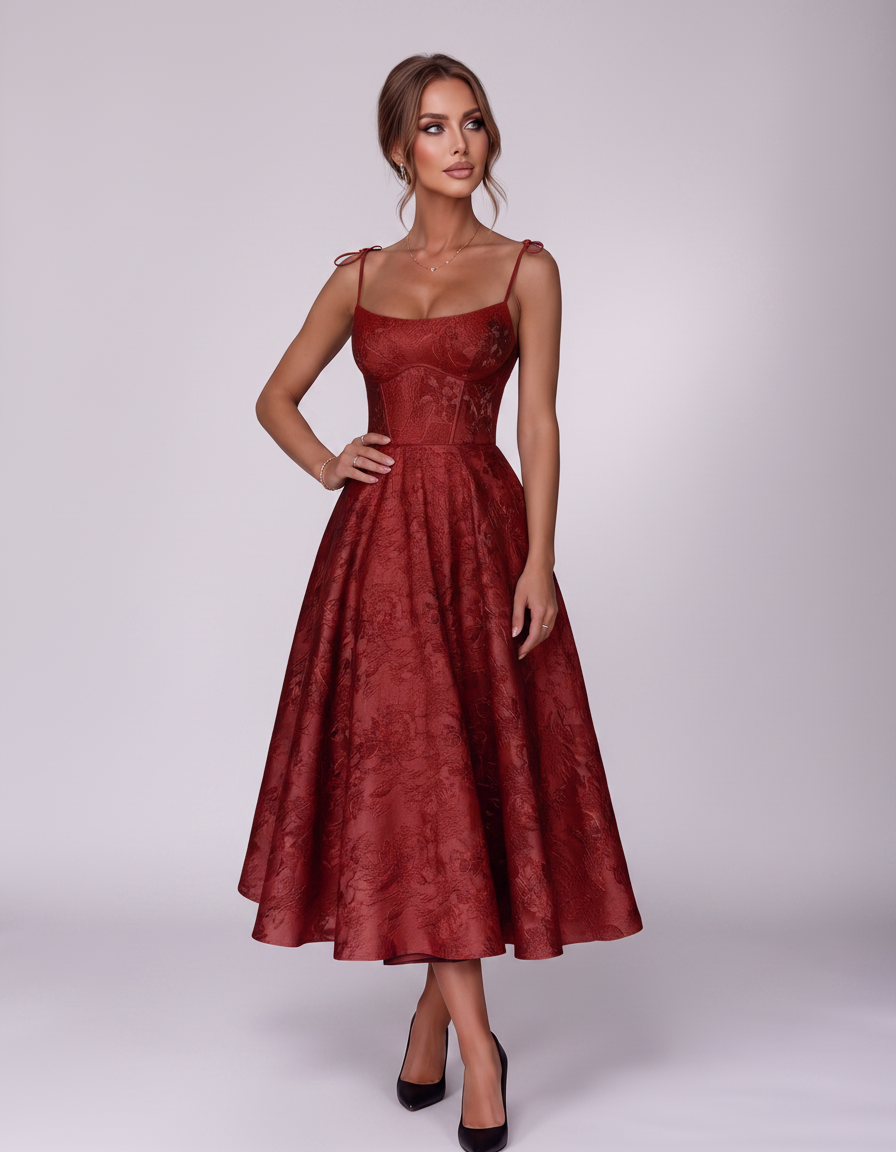 Veloura Midi Dress