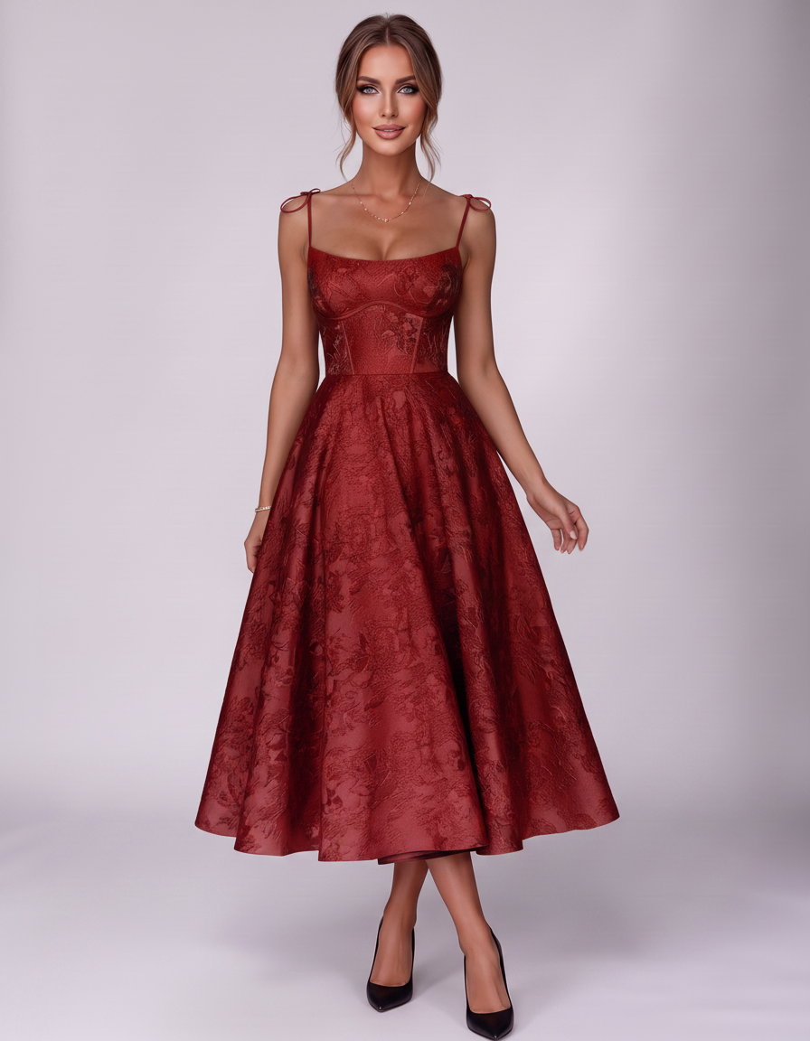 Veloura Midi Dress
