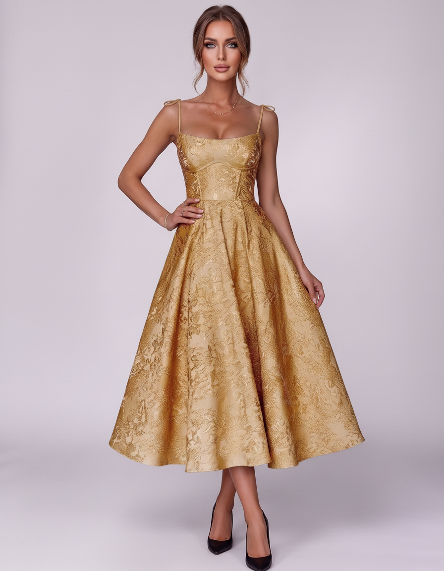 Veloura Midi Dress