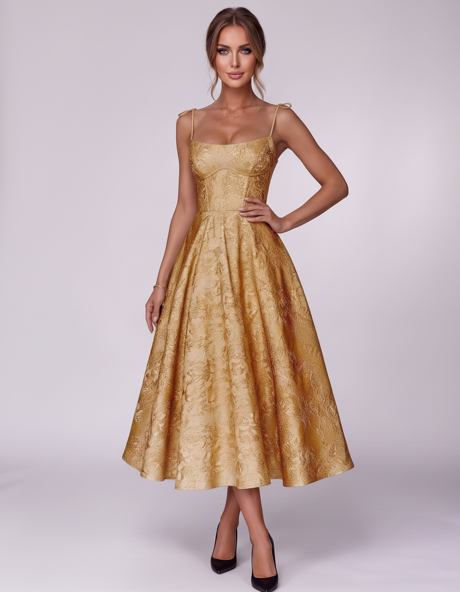 Veloura Midi Dress