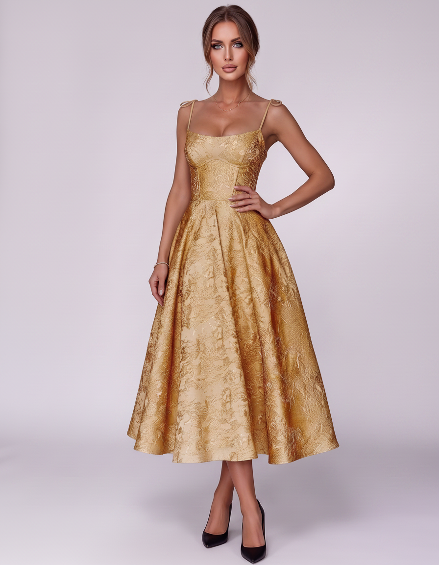 Veloura Midi Dress