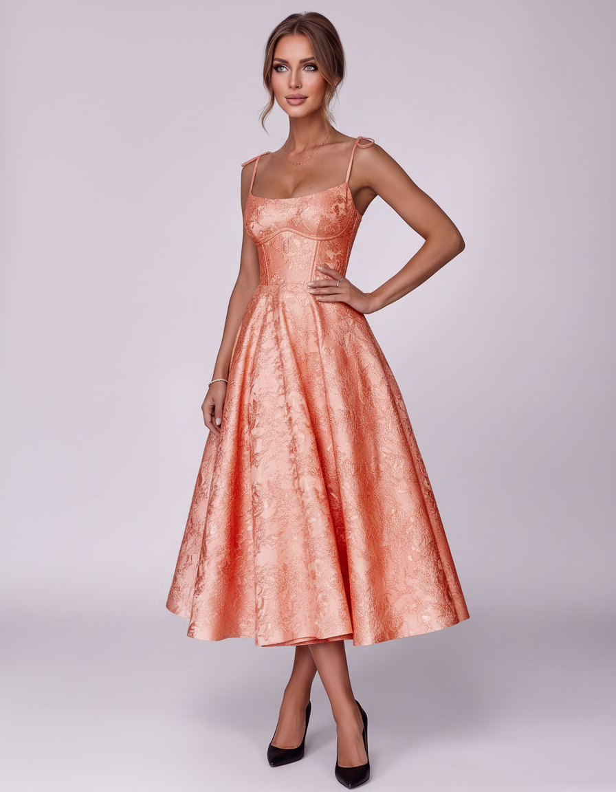 Veloura Midi Dress