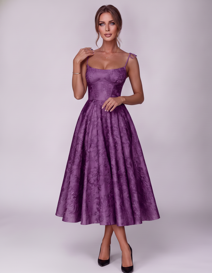 Veloura Midi Dress