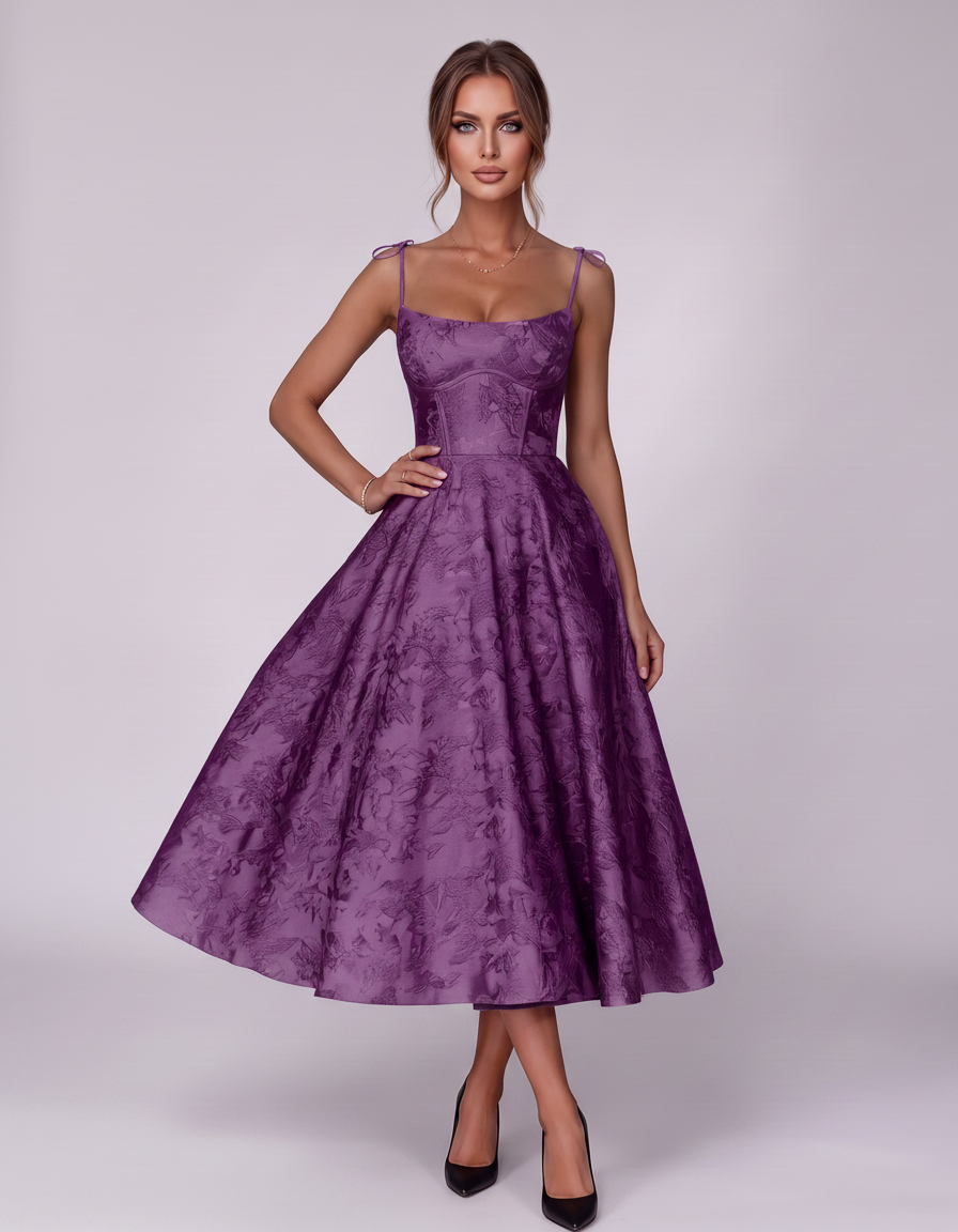 Veloura Midi Dress