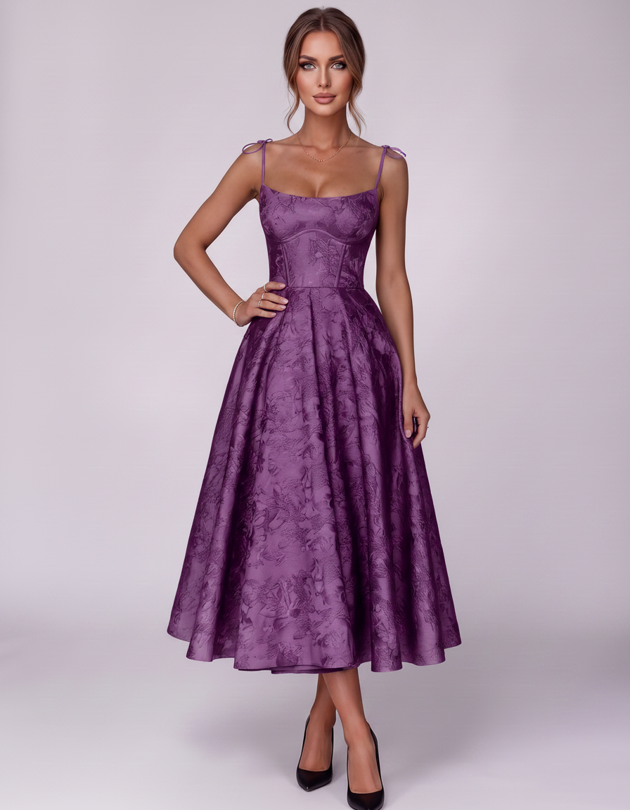 Veloura Midi Dress