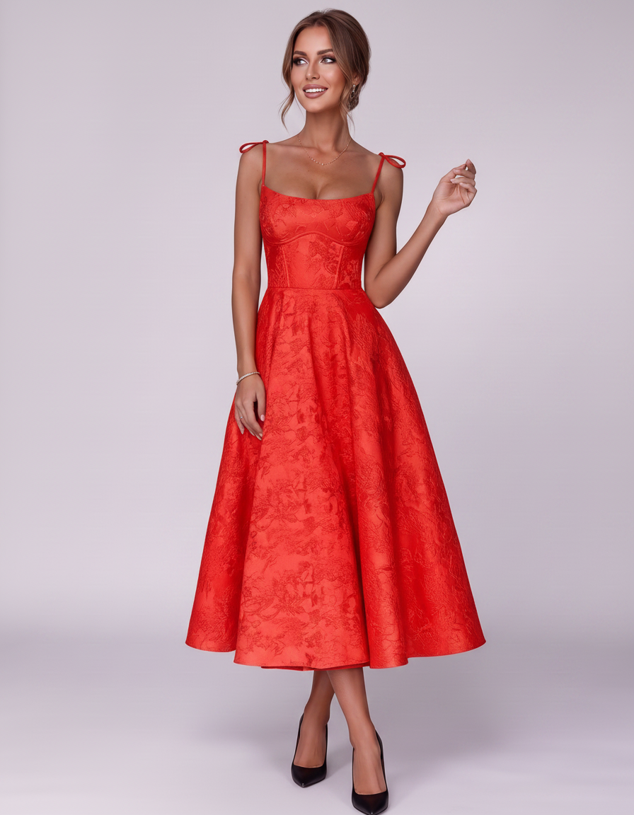Veloura Midi Dress