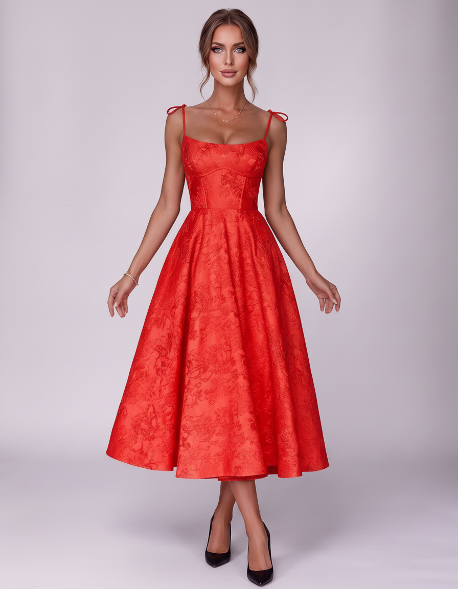 Veloura Midi Dress