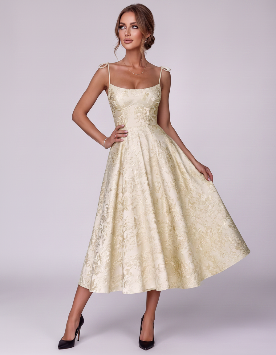 Veloura Midi Dress