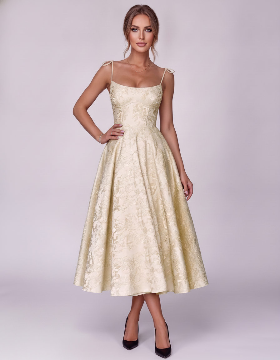 Veloura Midi Dress