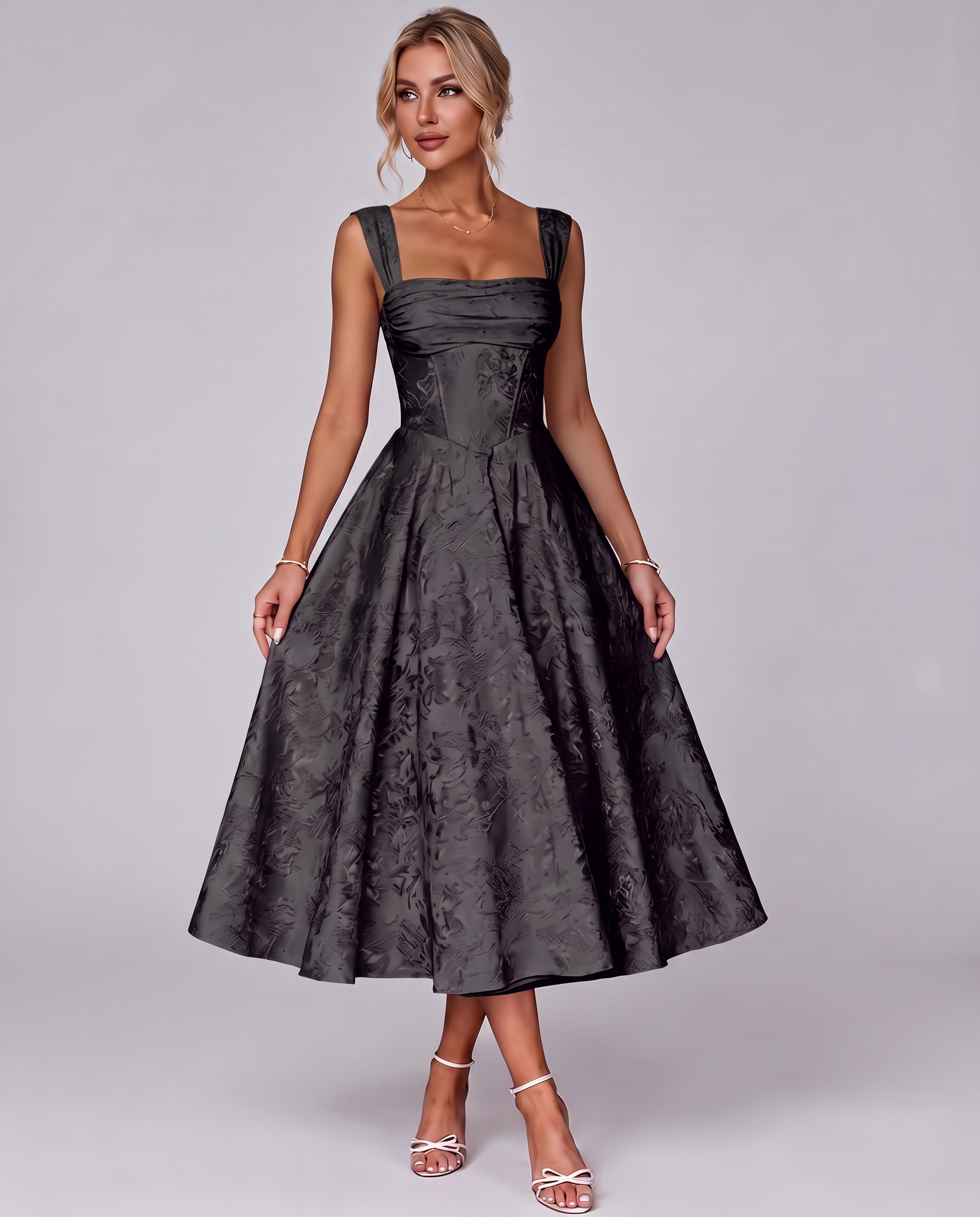 Elaris Midi Dress