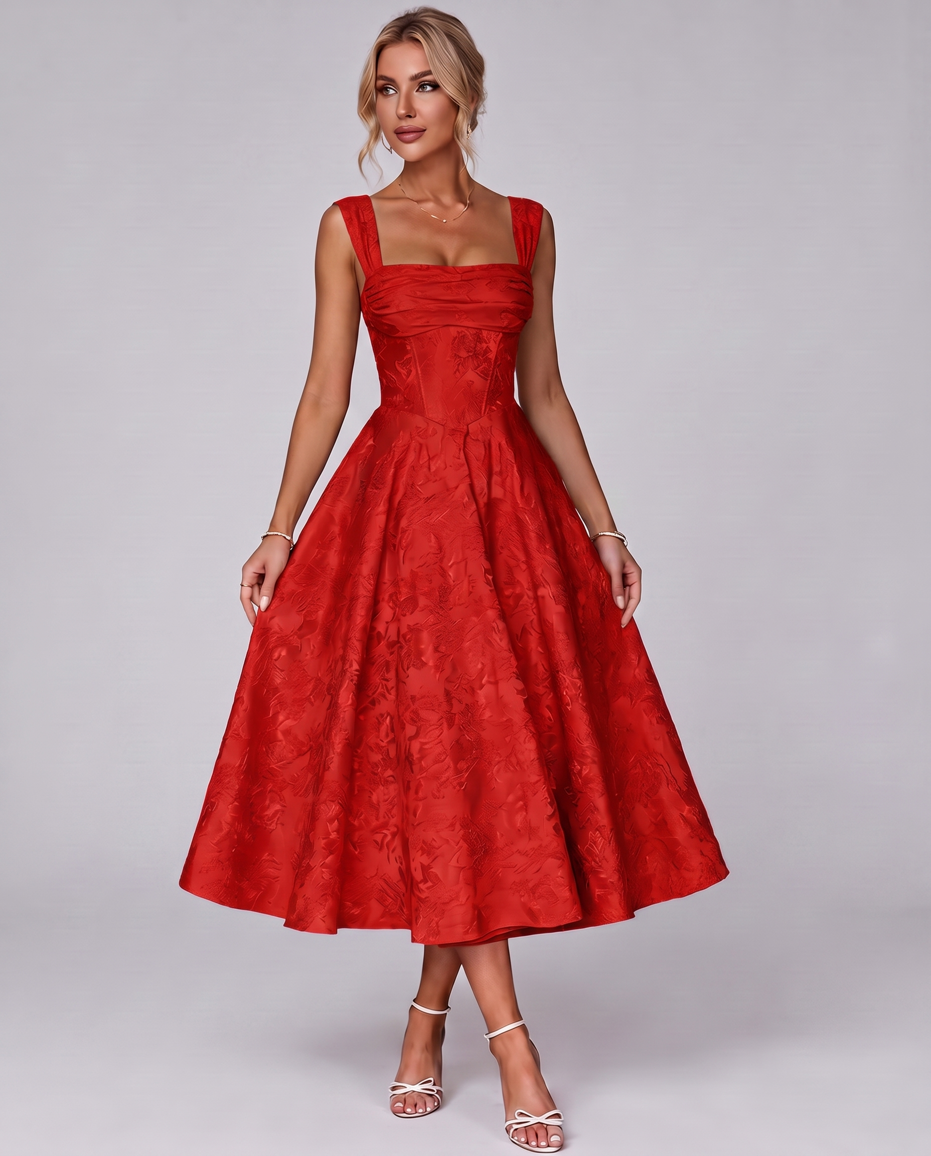 Elaris Midi Dress