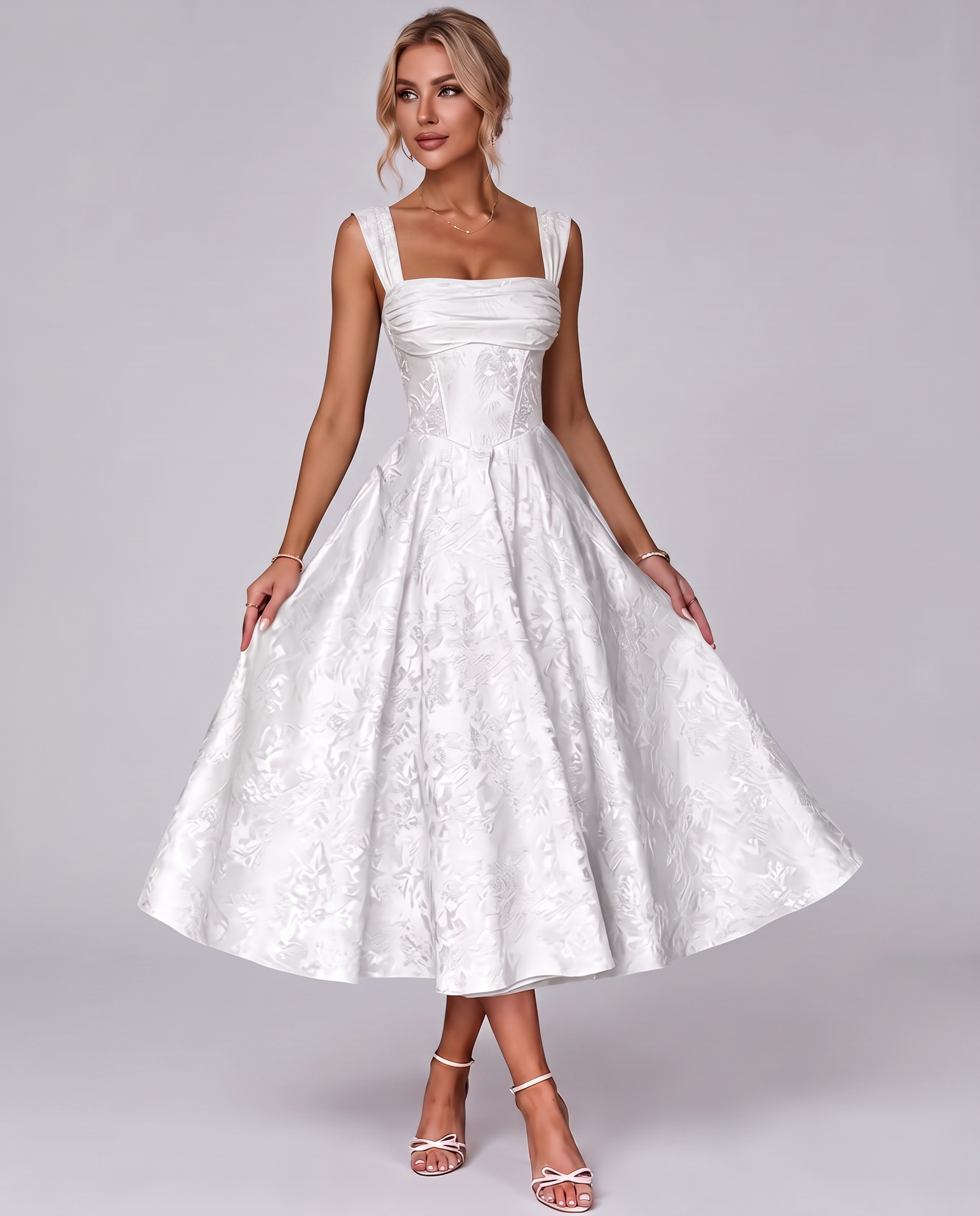 Elaris Midi Dress