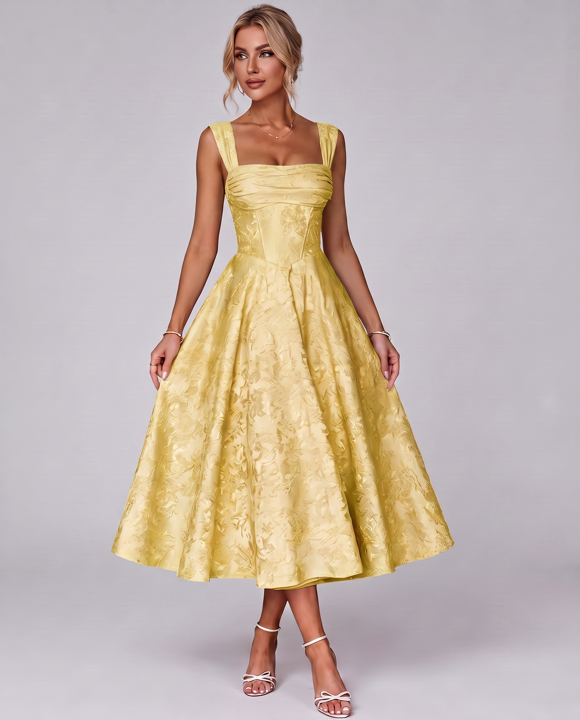 Elaris Midi Dress