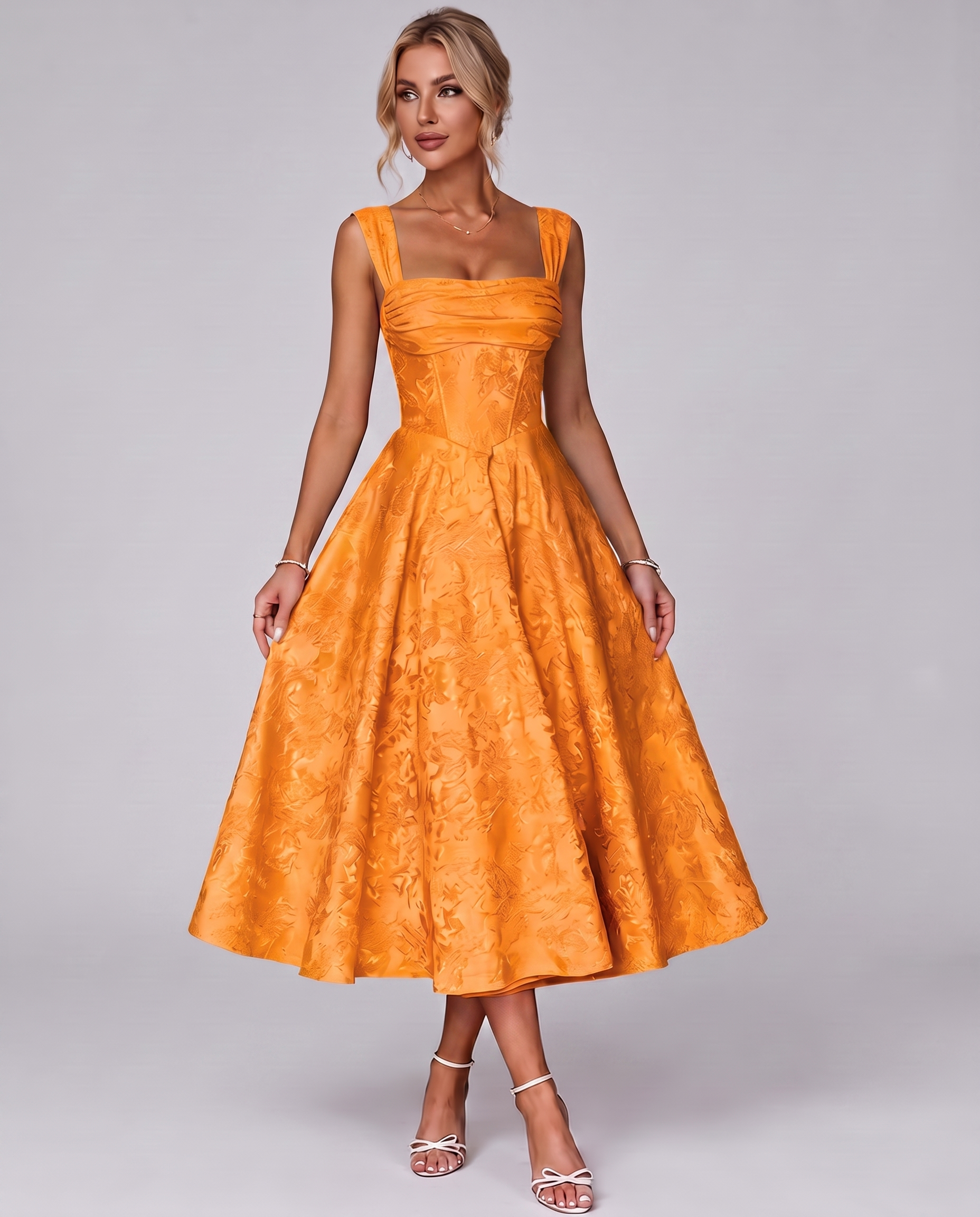 Elaris Midi Dress