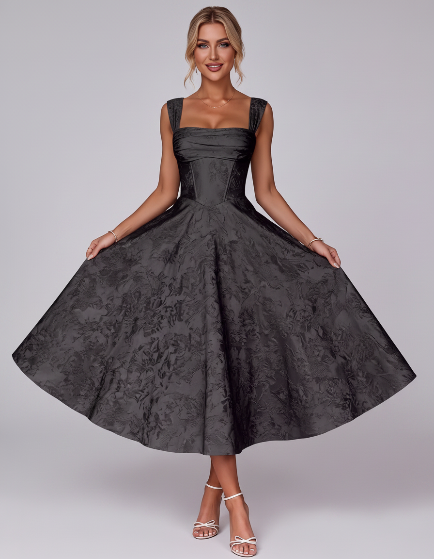Elaris Midi Dress