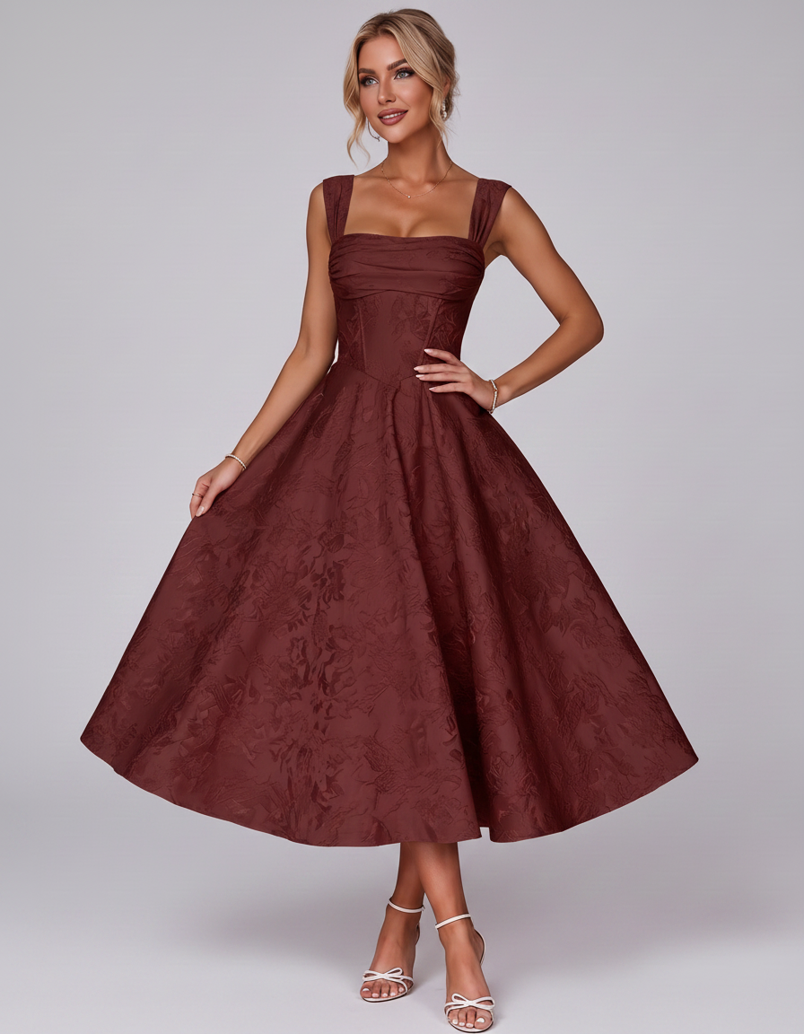 Elaris Midi Dress