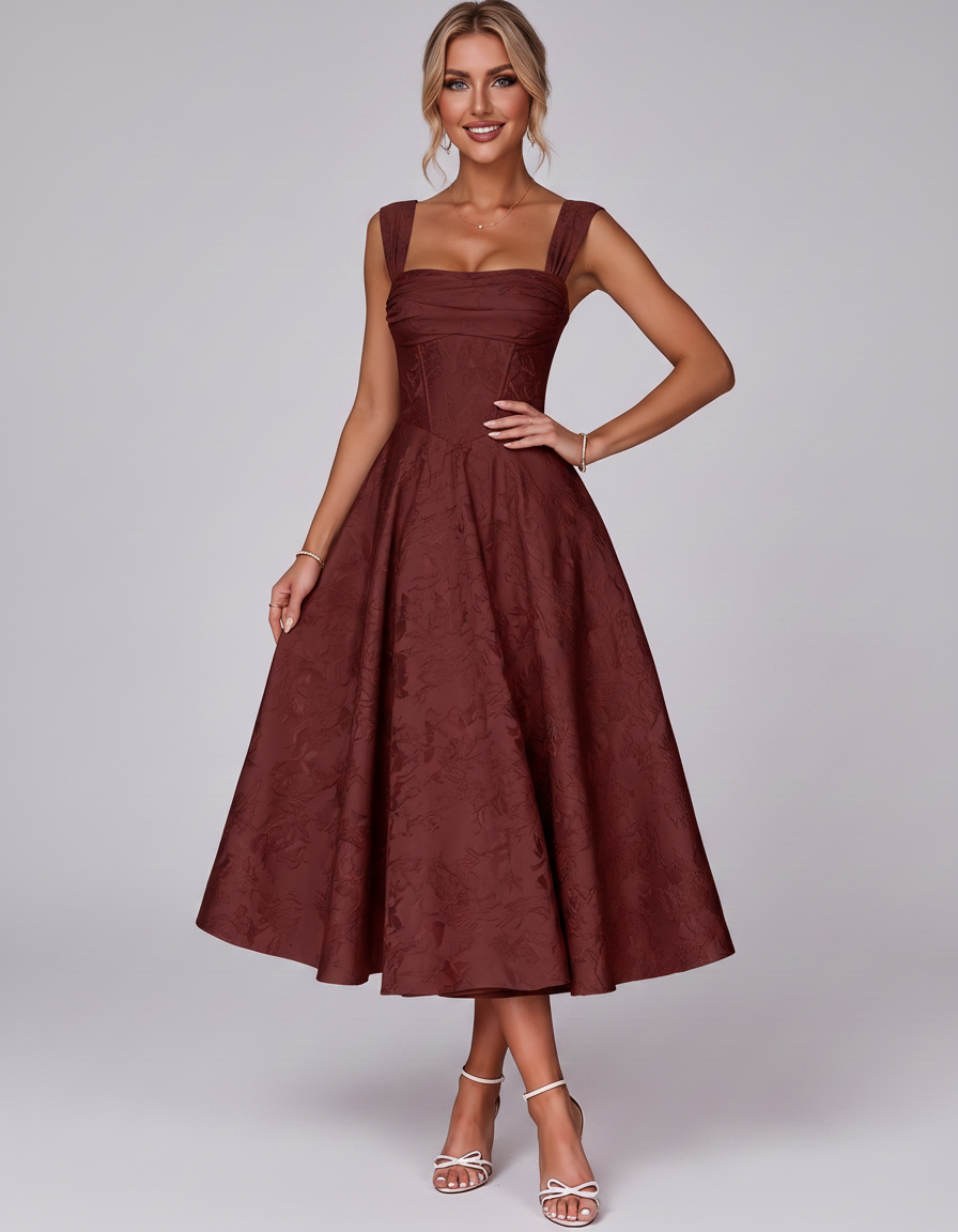 Elaris Midi Dress