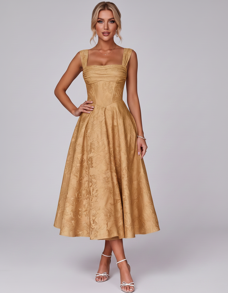 Elaris Midi Dress