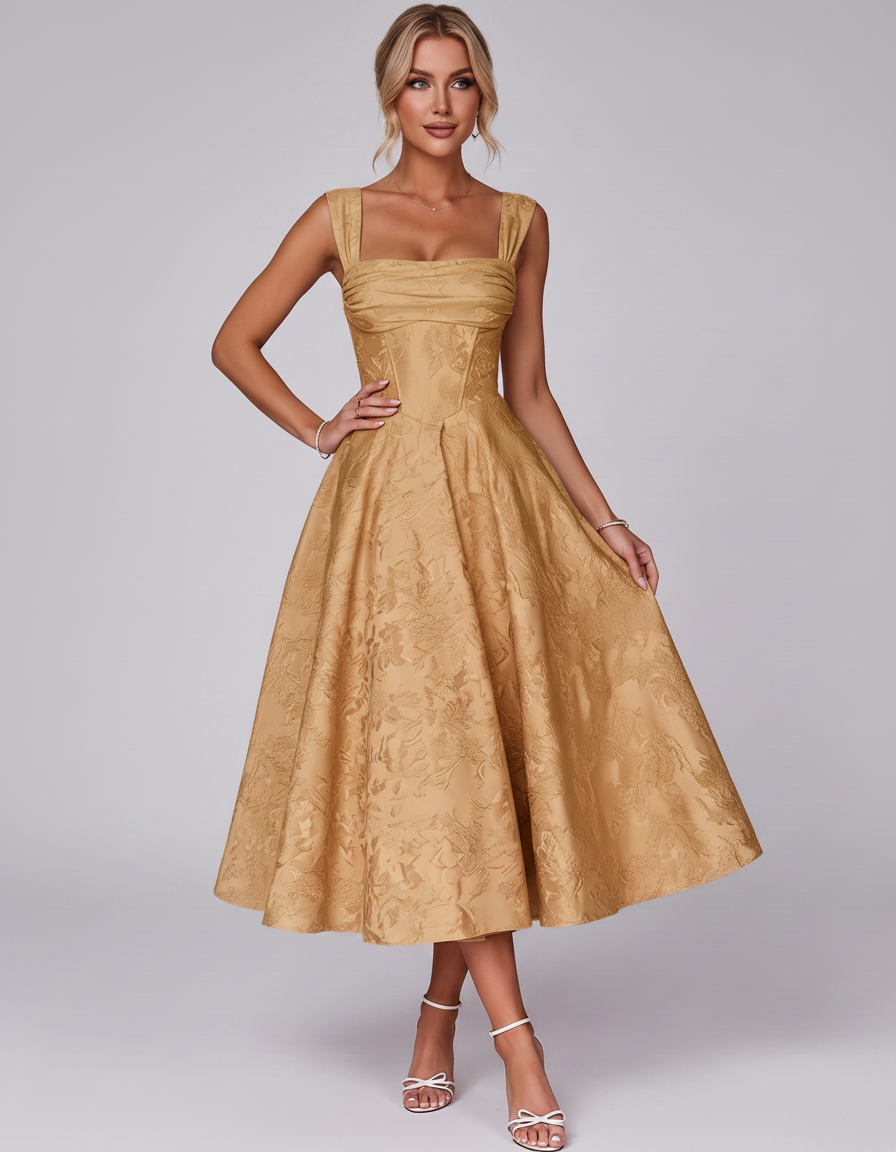 Elaris Midi Dress