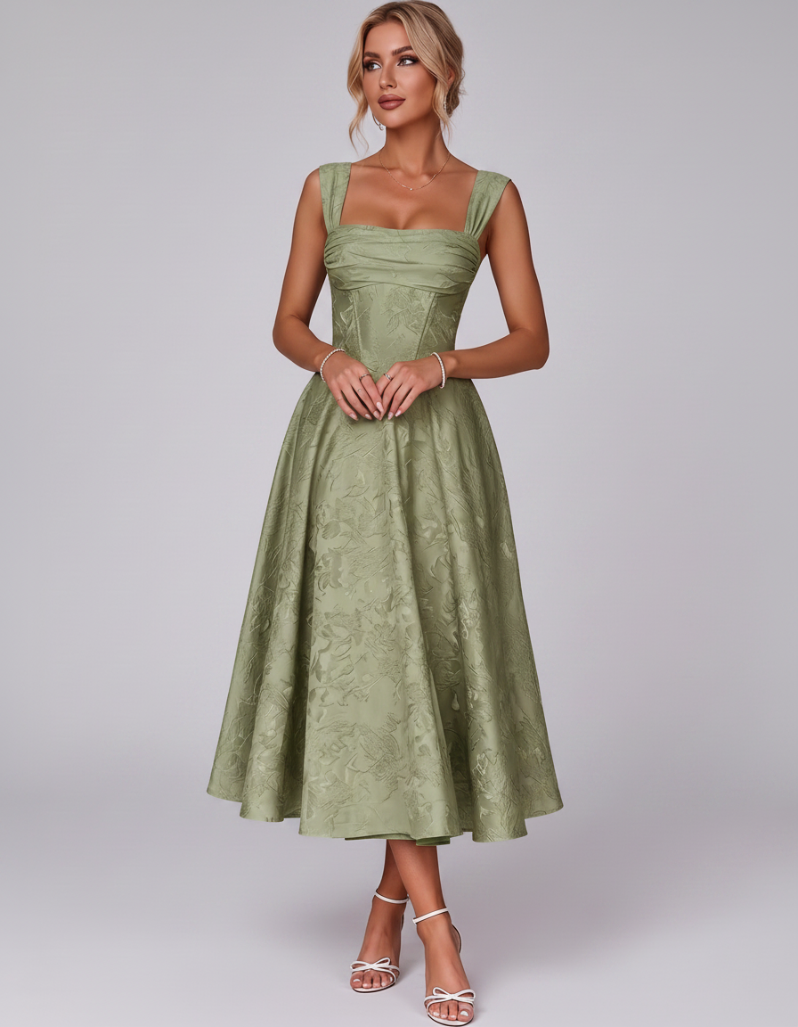 Elaris Midi Dress