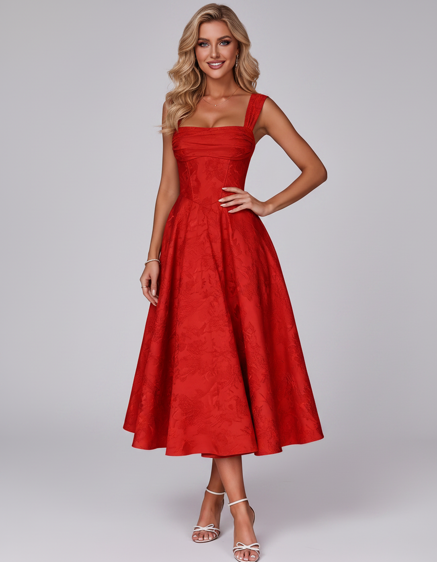 Elaris Midi Dress
