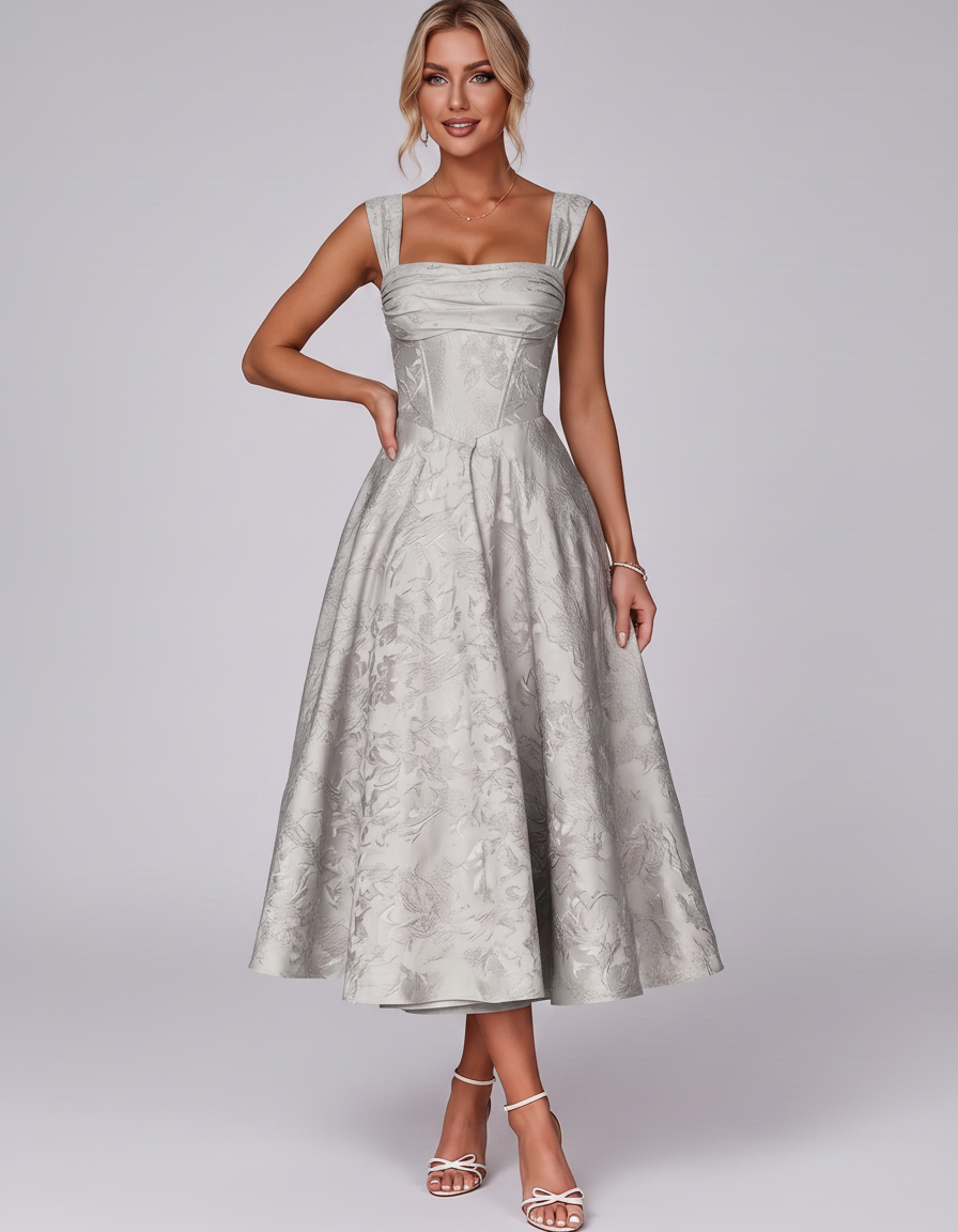 Elaris Midi Dress